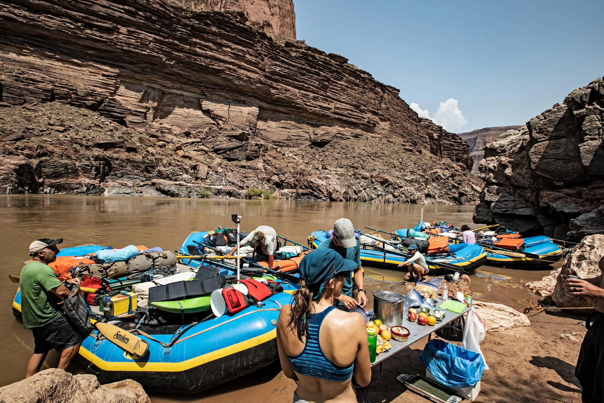 Lunch at Elve’s Chasm.