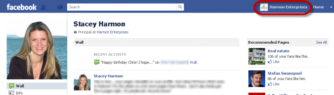 Harmon Enterprises ID On Facebook Profile