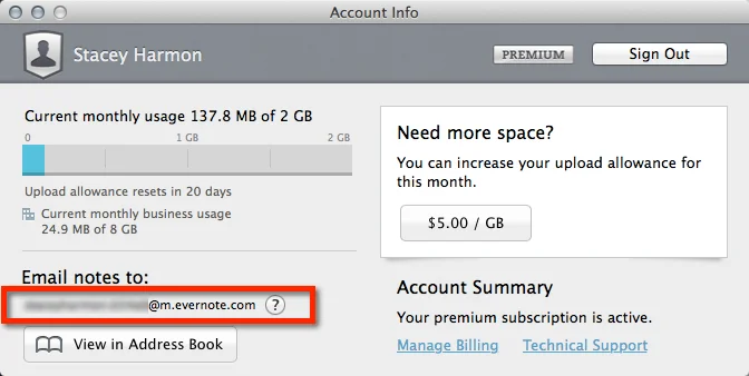 Mac Interface