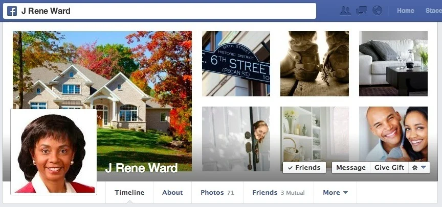 Multiple real estate and location images