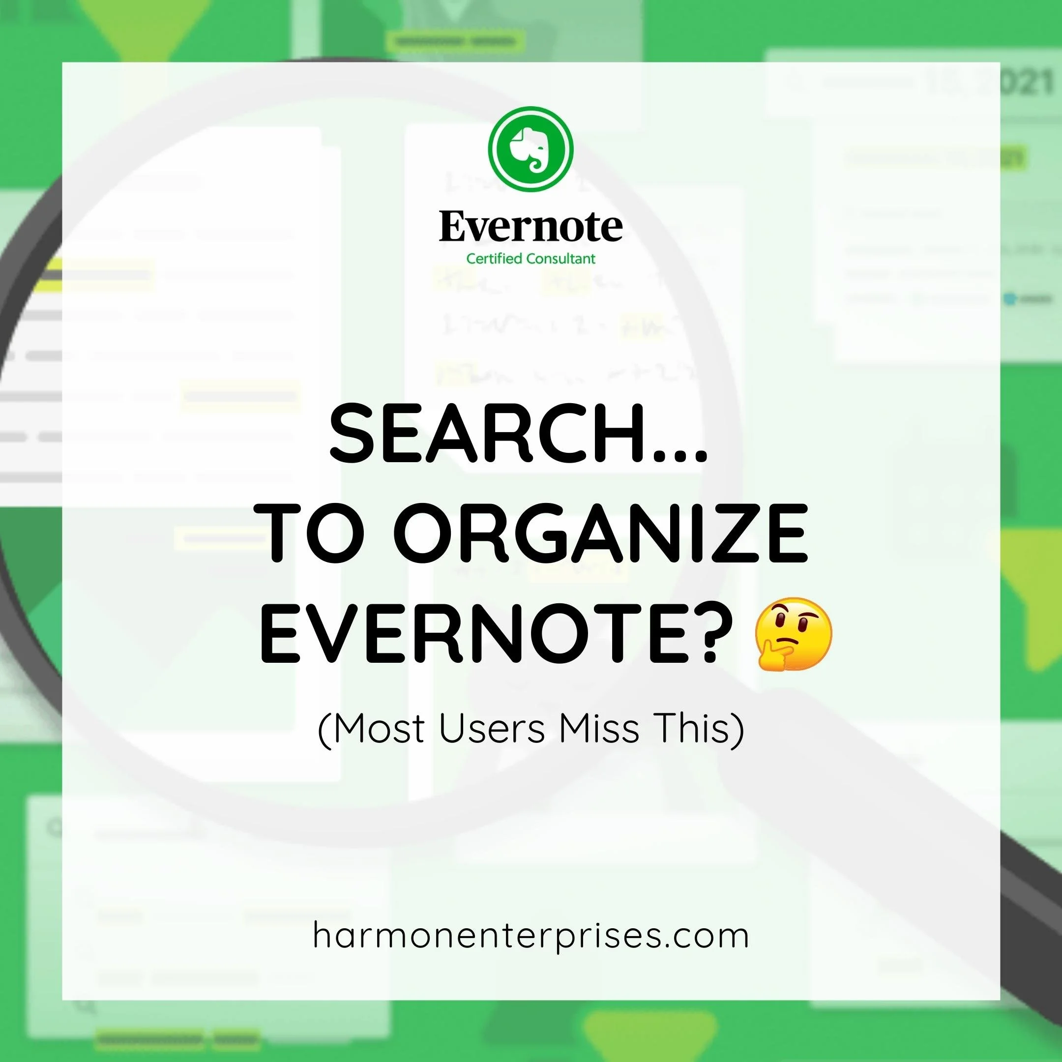 Search…to Organize Evernote? 🤔 (Most Users Miss This)