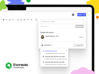 A smart Evernote sharing experience (finally!)