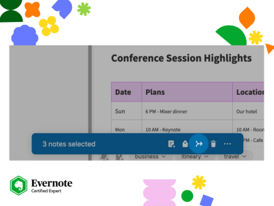 How to Merge Notes in Evernote