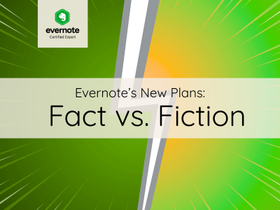 Evernote's New Pricing &amp; Plans: Fact vs Fiction