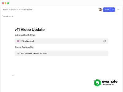 Should your files live inside Evernote? Or be linked?