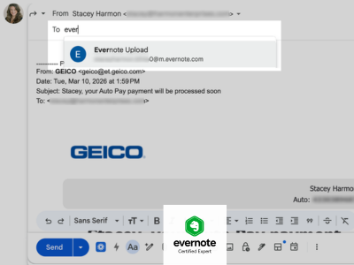 Best practices for sending emails to Evernote [Capture: Part 4]