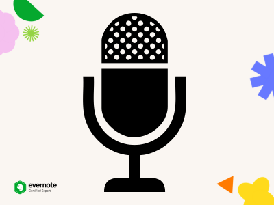 Evernote’s audio capture options [Capture: Part 8]