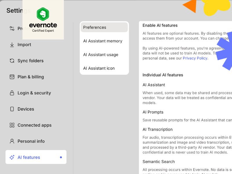 Your Evernote AI recap: what's here, what's new, &amp; what's next