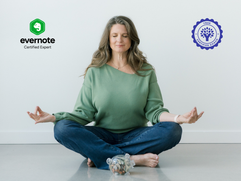 Evernote + YNAB = GTD for $$