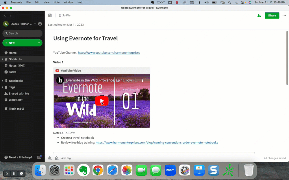 Stay Focused: Watch YouTube Videos in Evernote Ad-Free