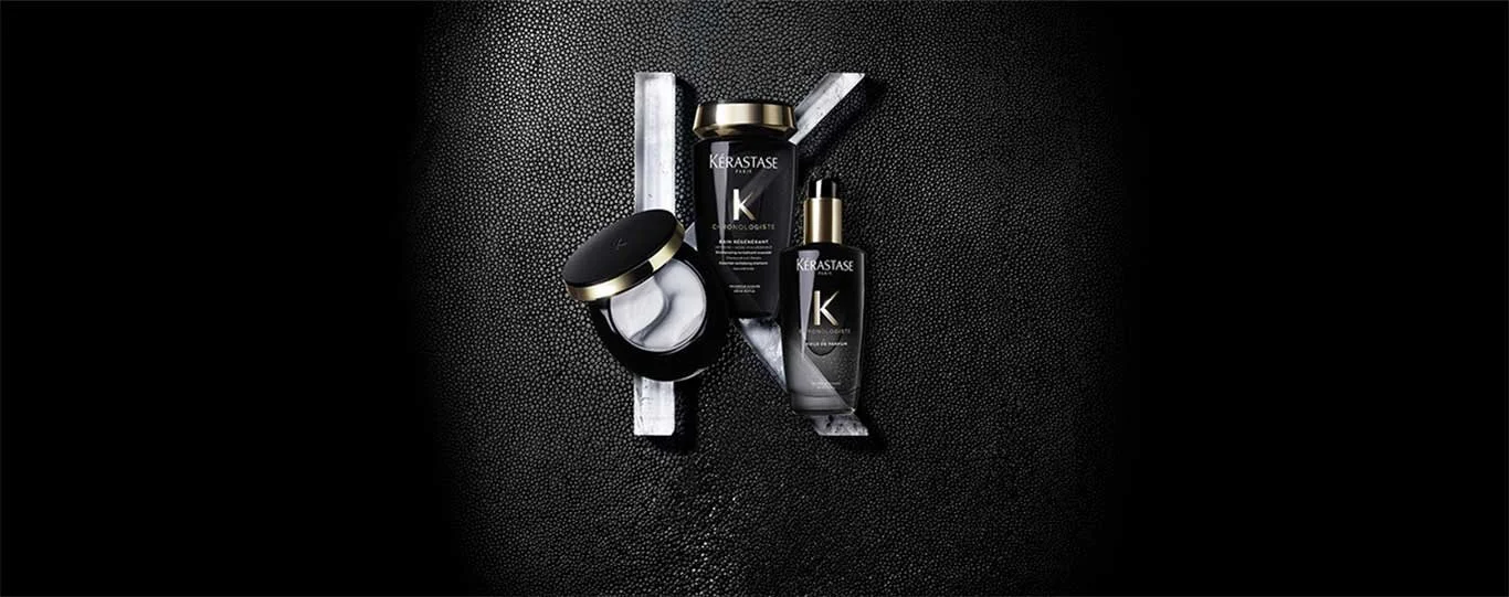  Introducing new Chronologiste,   the essential revitalizing care for hair and scalp. 