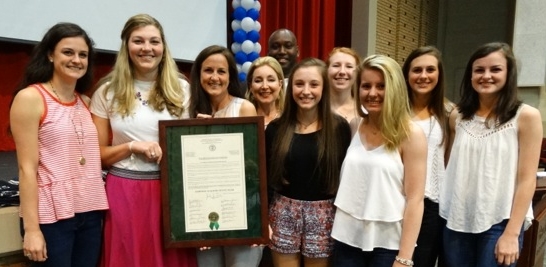 Special Proclamation presented to Kevin Starks and the STUNT Team - by County Commissioner Heidi Shafer