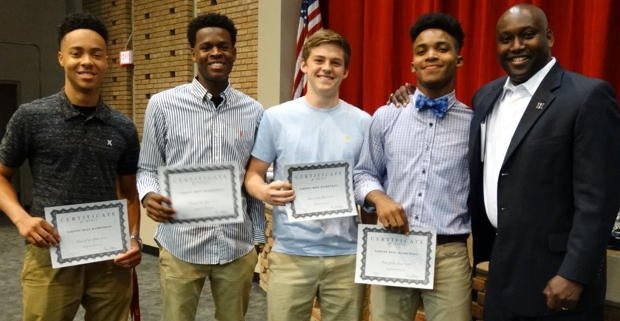 Team of the Year - Varsity Boys Basketball Team Coach of the Year - Kevin Starks