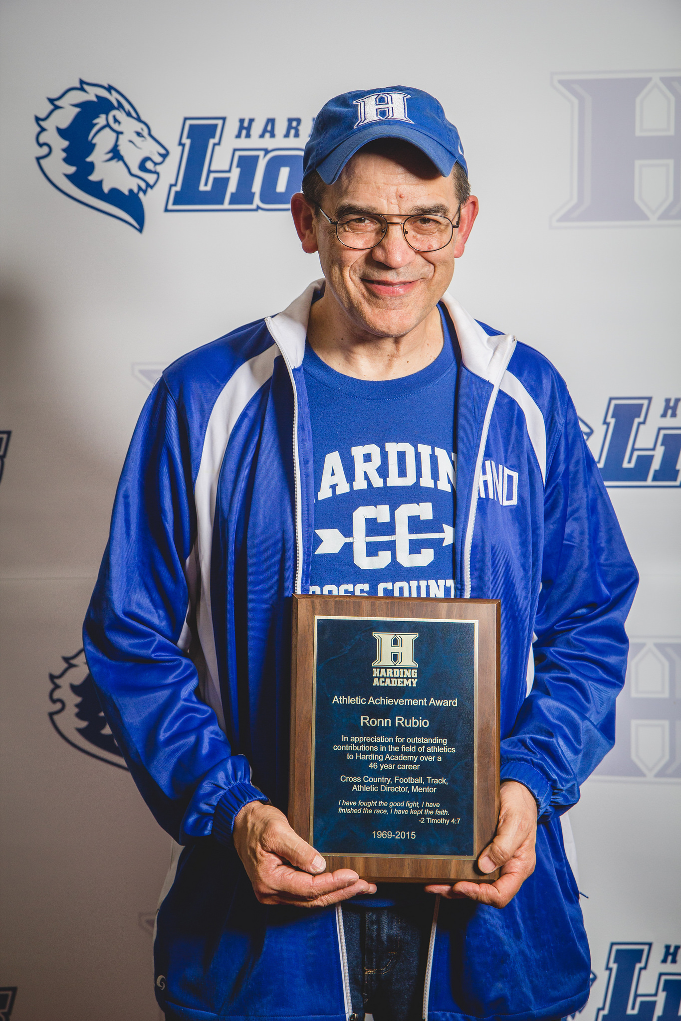 Athletic Achievement Award Ronn Rubio - 46 years