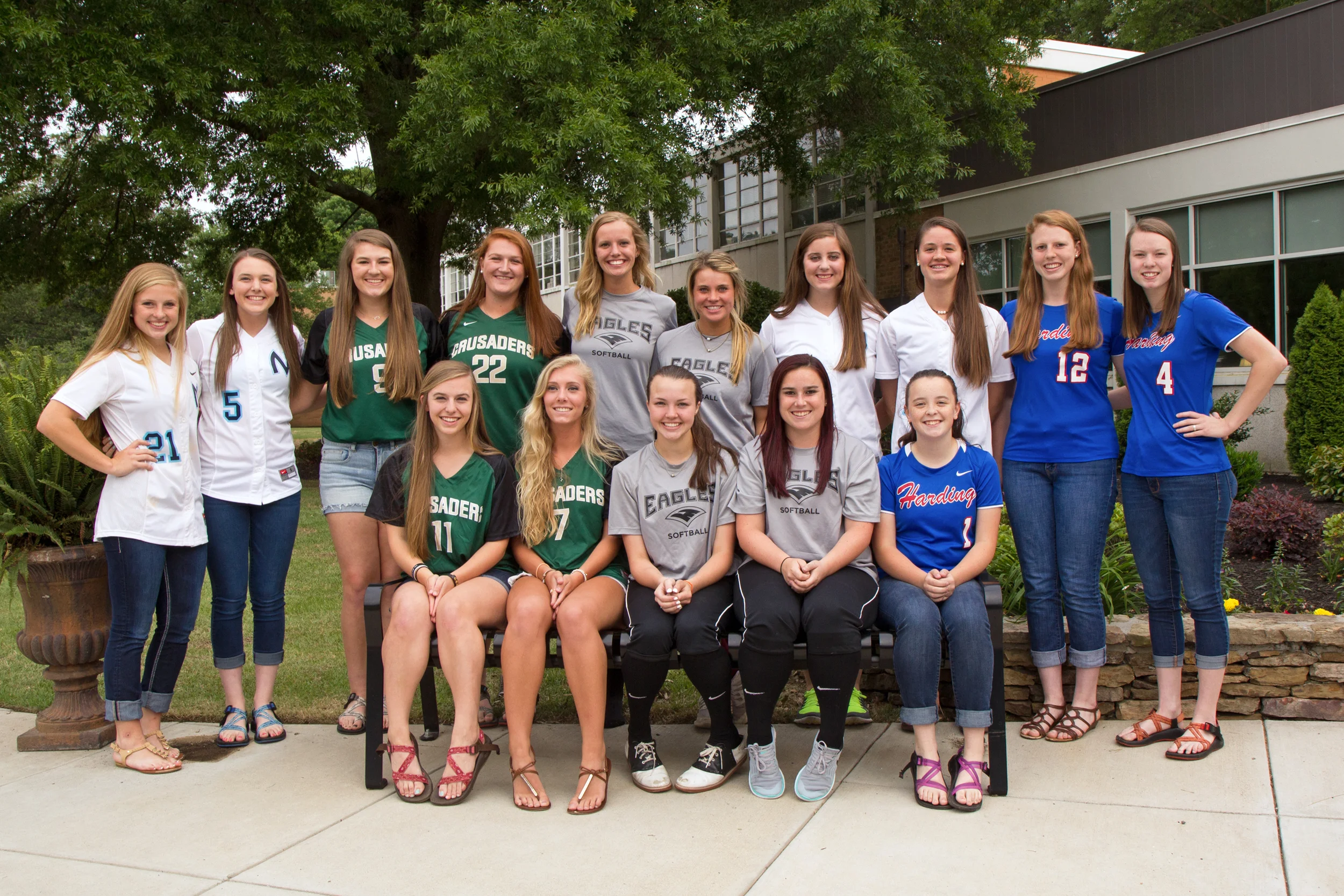 Back row (l to r): Haddie Sowell (NCS), Sarah Gill (NCS), Elizabeth Fite (FACS), Madelyn (Red) Miller (FACS), Tara Norman (ECS), Grace Harding (ECS), Morgan Baker (NCS), Lauren Gross (NCS), Kayley Underwood (HA), Kelsi Elkins (HA) Front row: (l to r): Abby Cothran (FACS), Maizey Faulk (FACS), Kelly Kuenzinger (ECS), Abby Muir (ECS), Sarah Coleman (HA) Not pictured: Grace Thurmond (HA)