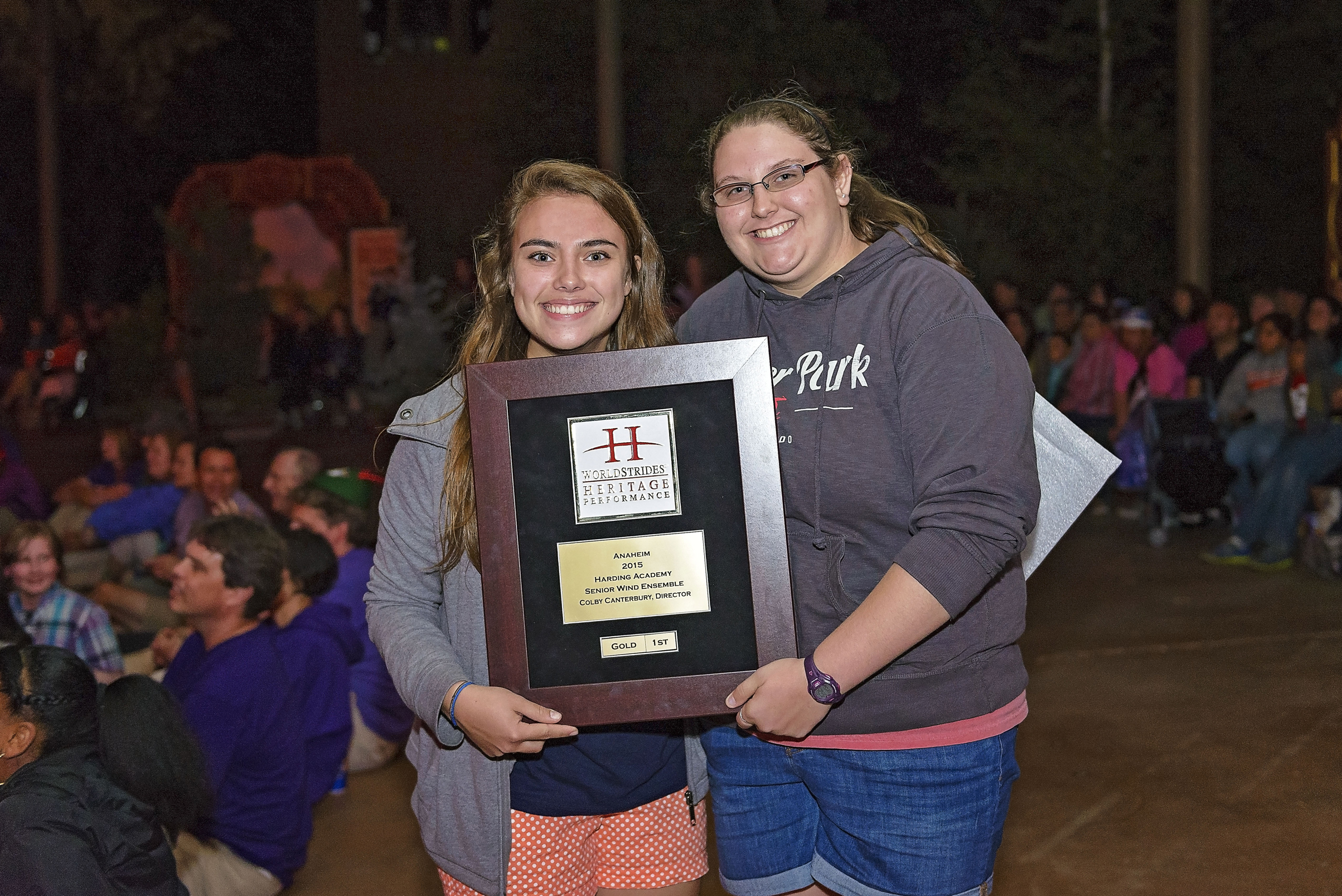 Harding SWE received Gold First Place and Best Overall Band at the Festival.