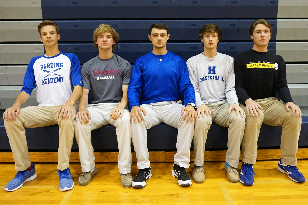 Jacob Simmons, Noah Sharp, Jake Criswell, Evin Olds, Nathan Ruble
