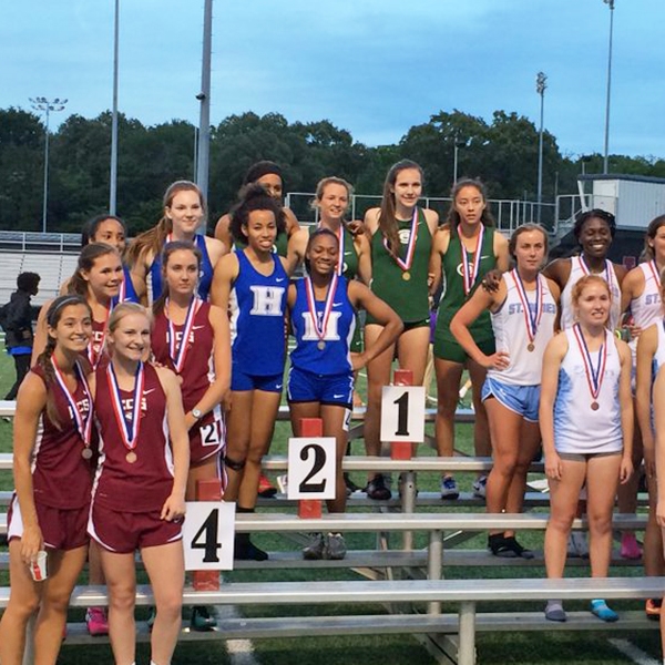 The girls 4x400 team finished 2nd at the region meet.