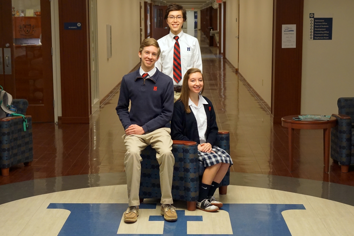 Valedictorian – Caleb Cranford; Co–Salutatorians – Hayley Ford and Micah Dempsey