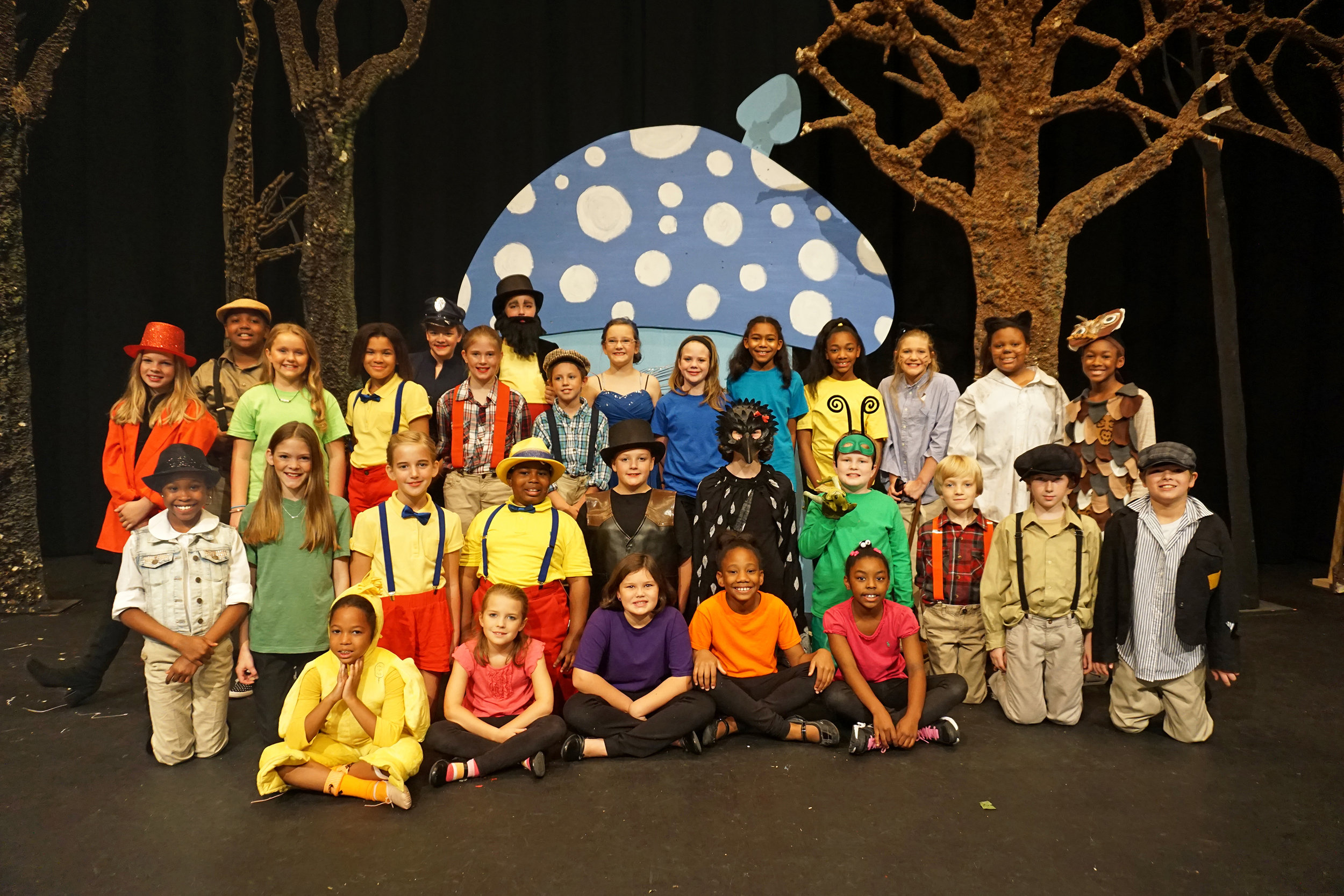 The cast of The Adventures of Pinocchio
