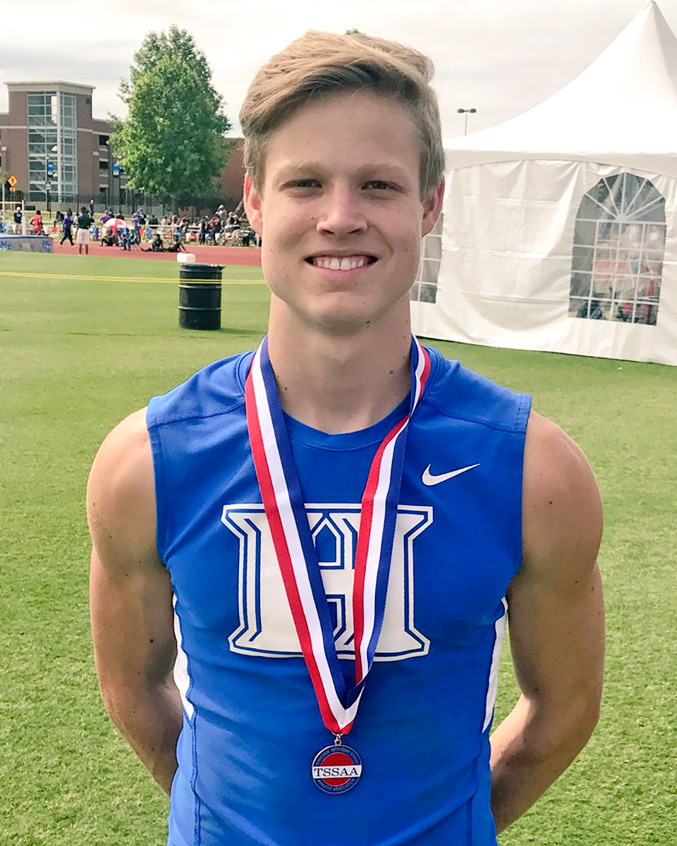 Congratulations to Ty Kimberlin! He finished 3rd in the triple jump at the state championships.
