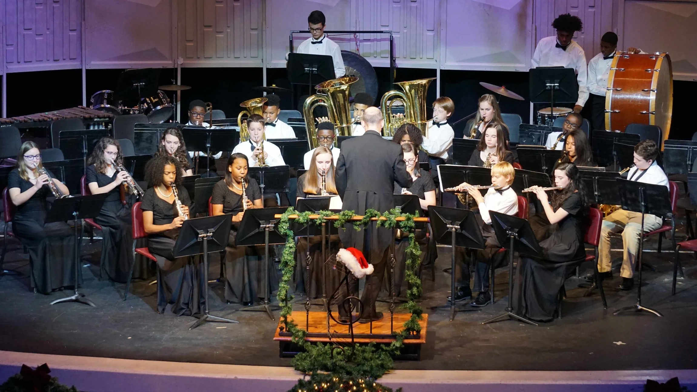 Junior Concert Band 2017 All Bands Christmas Concert