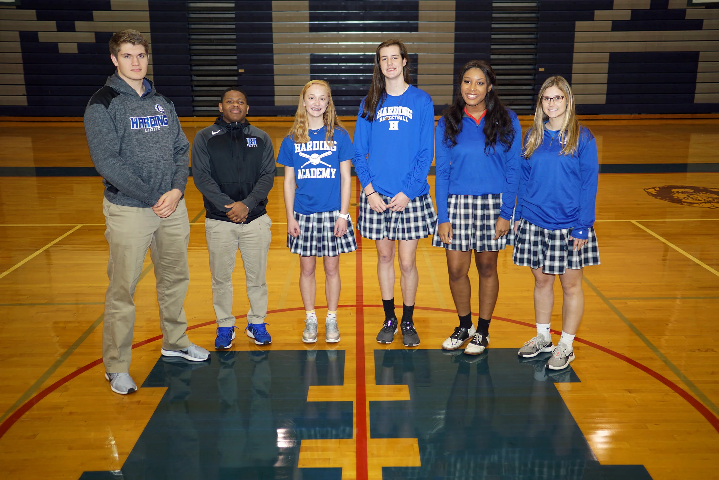 Gavin Olson, Tyler Moore, Emily Patterson, Sage Hawley, Kimari Terrell, Karagan Prine