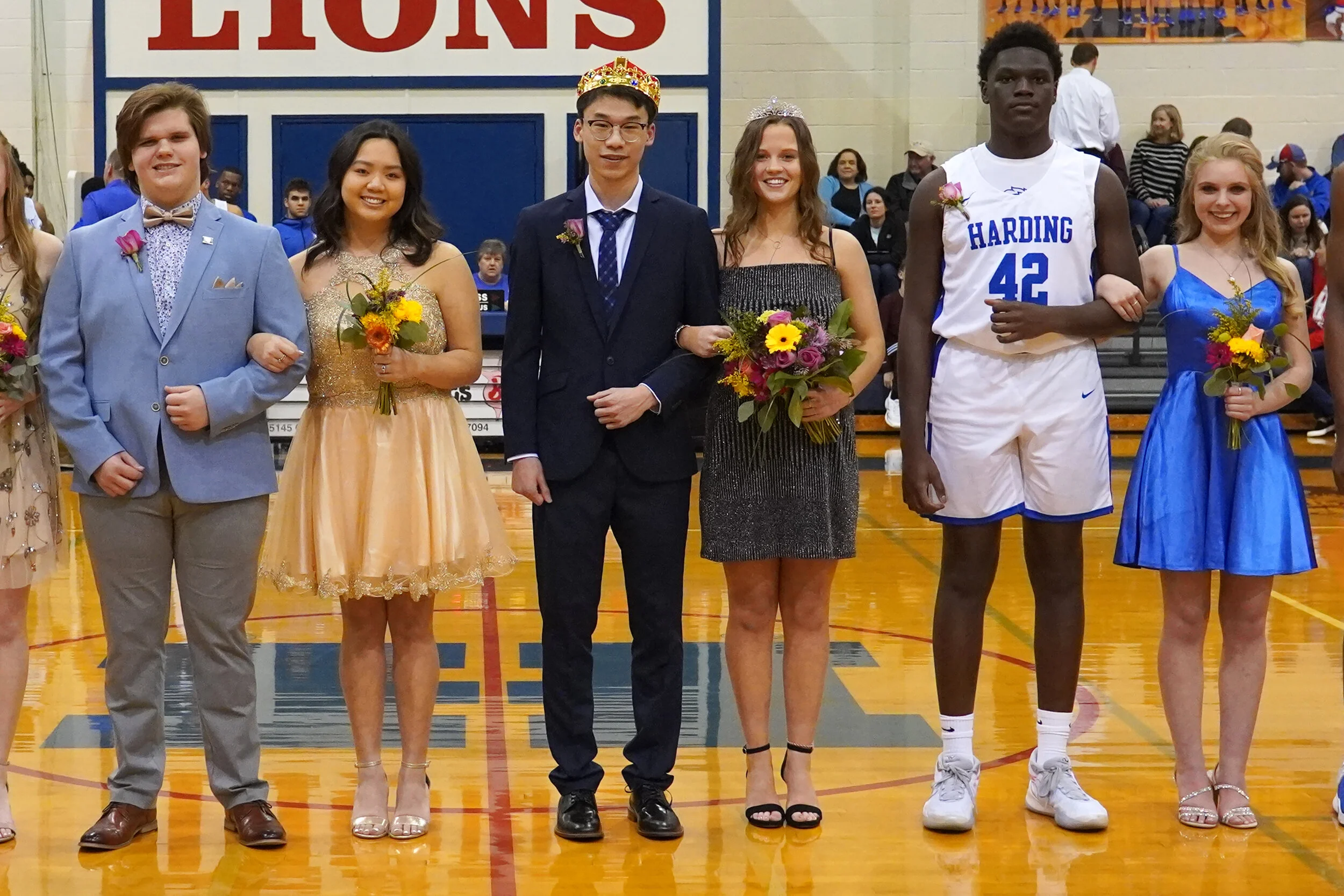 Michael Dumas and Catherine Vo, Dylan Ouyang and Mary Paige Rowsey, Morona Ali and Madison Chase
