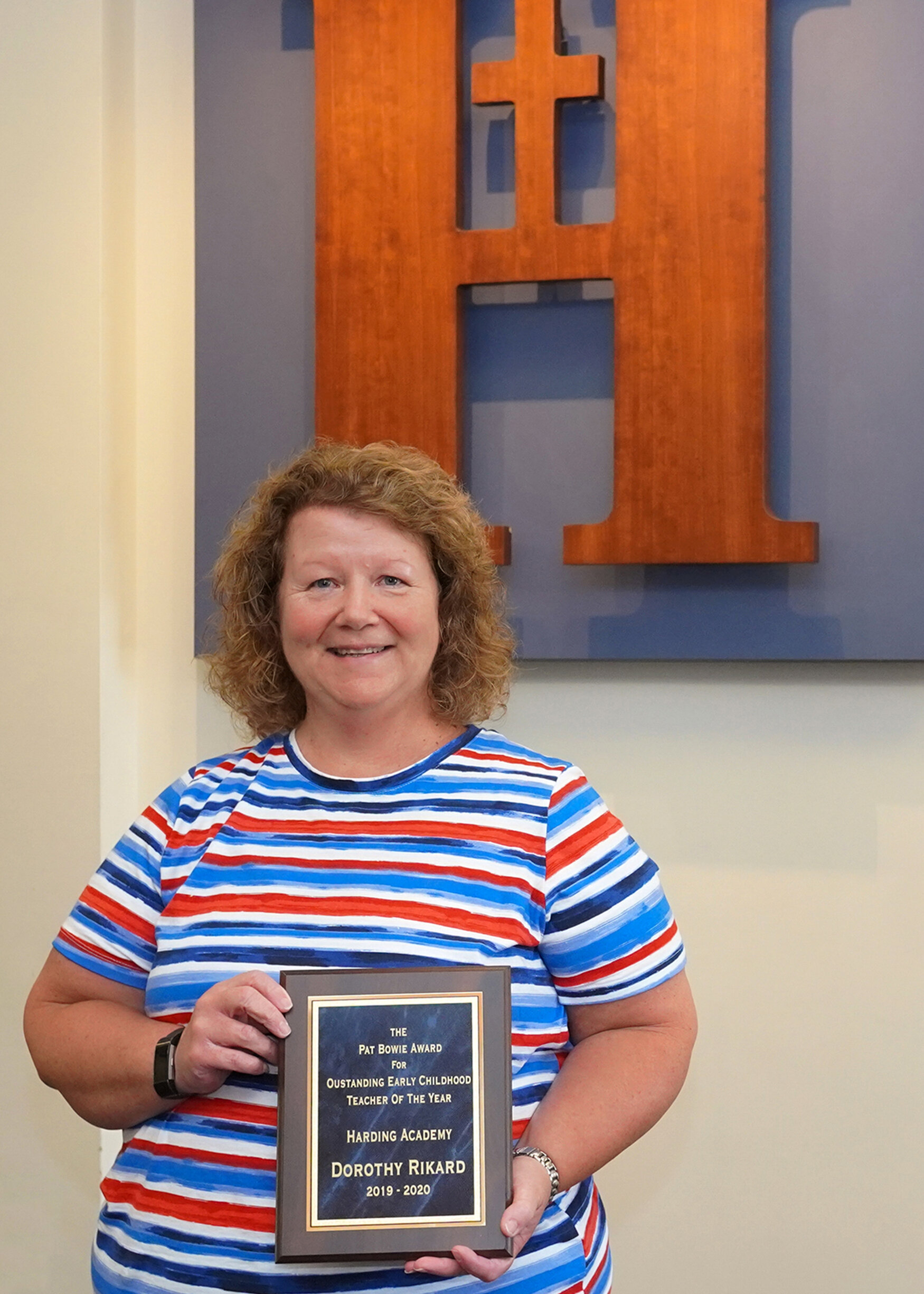 Dorothy Rikard—The Pat Bowie Award for Outstanding Early Childhood Teacher of the Year