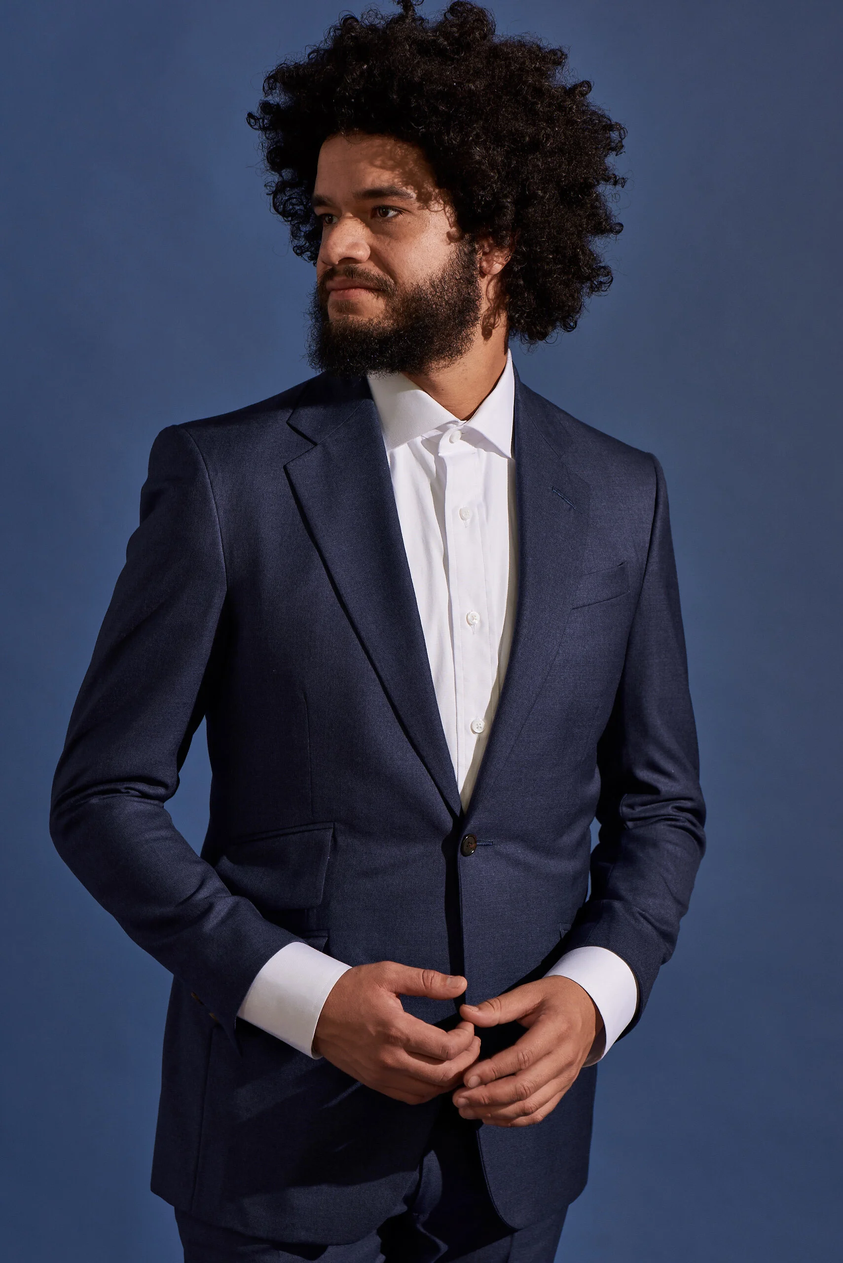 The Monument Avenue Blue Suit