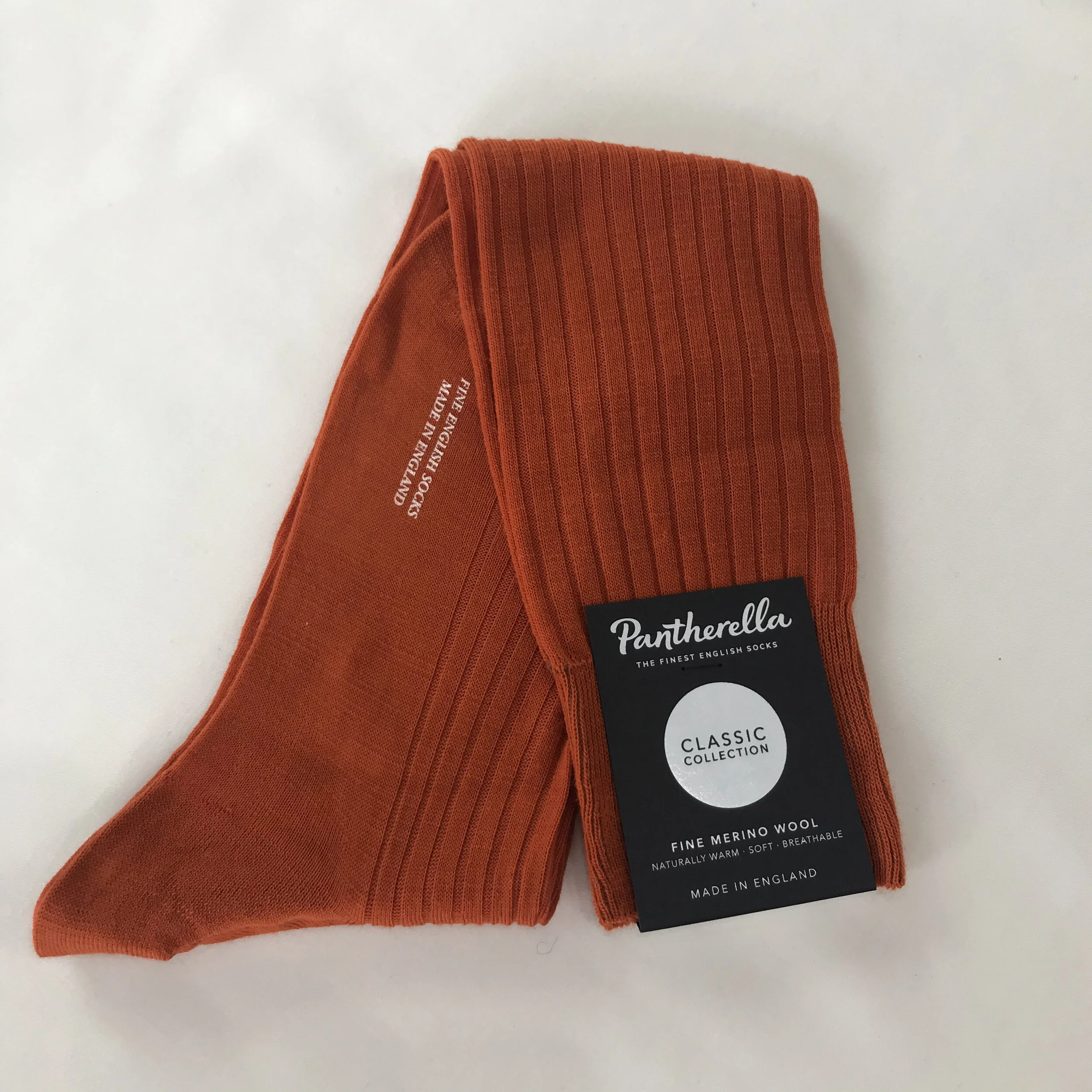 Pantherella - Burnt Orange Socks