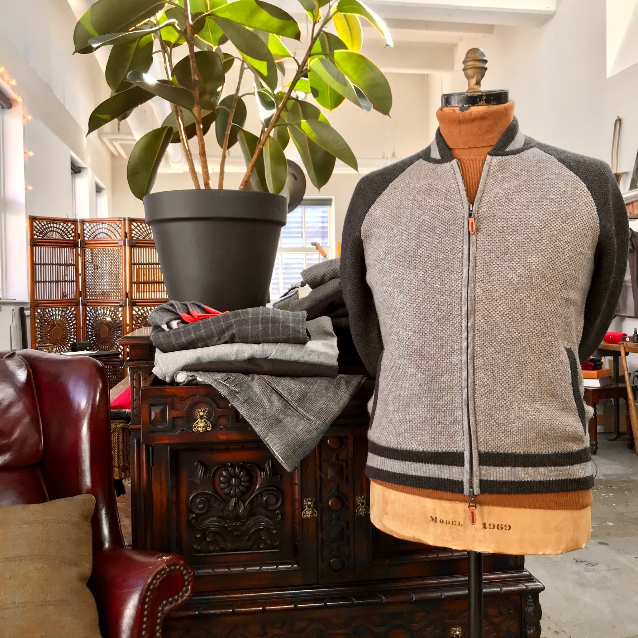 Hommard Knit Bomber Jacket