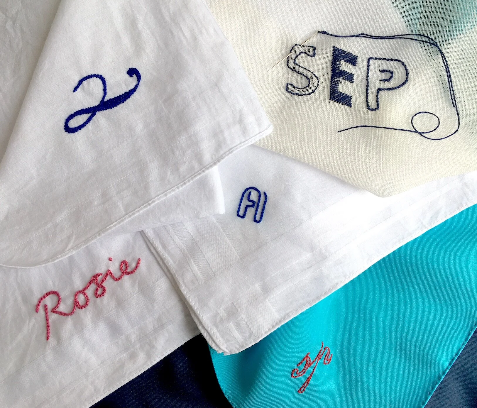 New Workshop: Embroidered Text