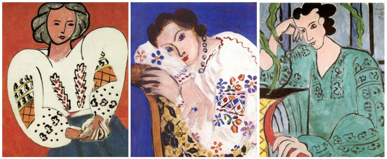 peasant blouse painting
