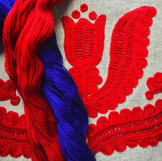 Cotton thread for Hungarian írásos