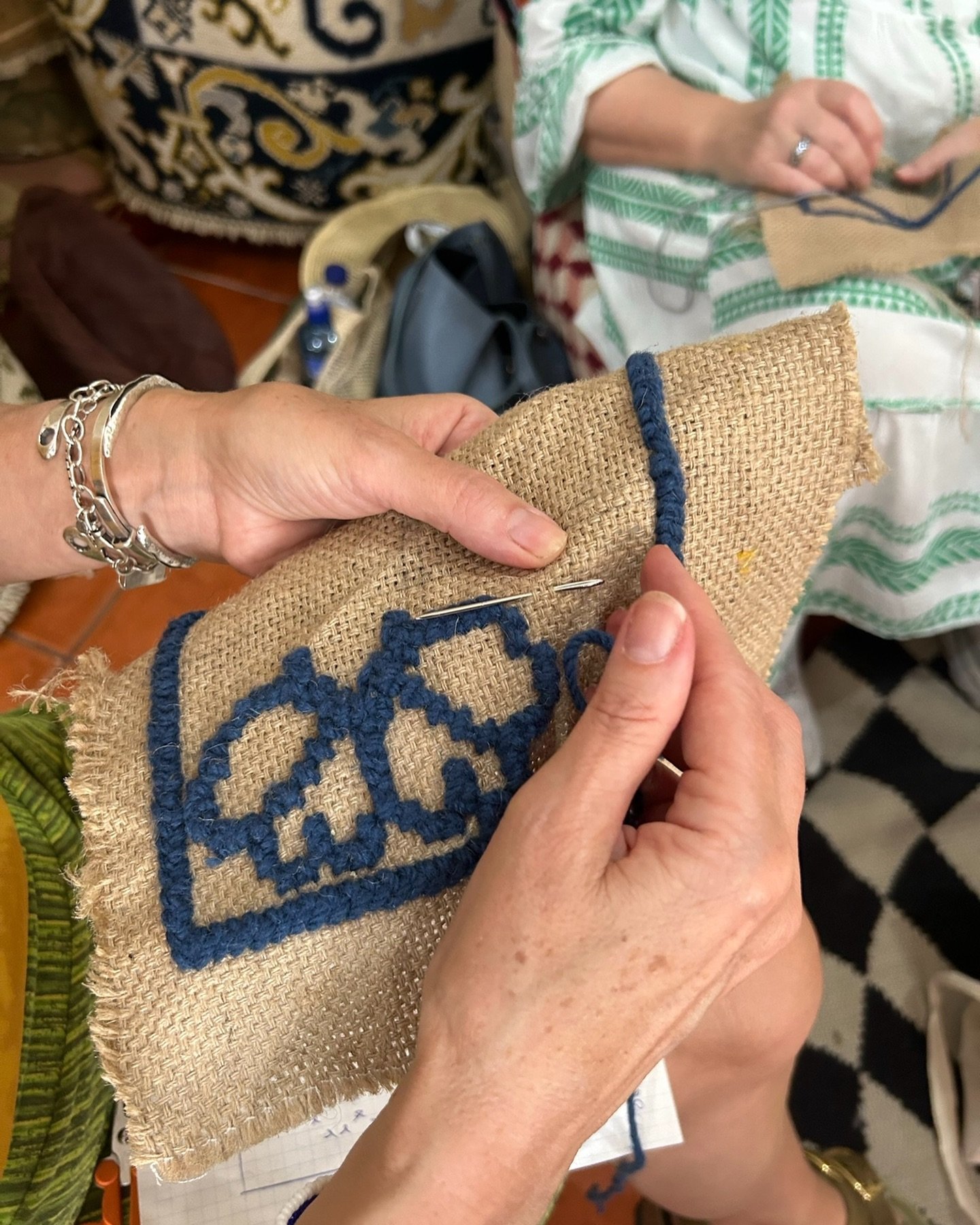 Stitch, eat, drink, and soak up and beauty and culture of Portugal this August! We&rsquo;ll be stitching Arraiolos in its namesake village (pictured), visit weaving studios, museums, and the art and architecture of &Eacute;vora and Lisbon August 18 -