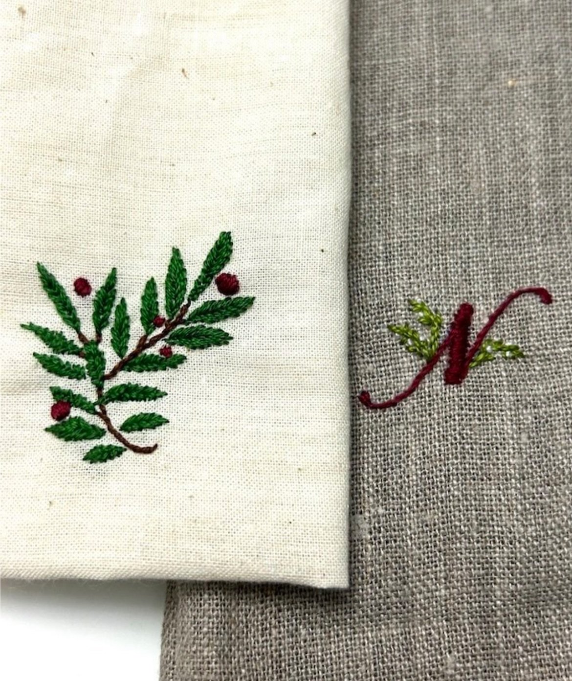 A little sale through Sunday evening, 12/1, 9pm CET/ 12pm PT/ 3pm ET: 10% off my online Holiday Botanical Monogram workshop on Dec. 14 and extended creative workshop Drawing with Thread (6 sessions in January and February- no drawing experience neede