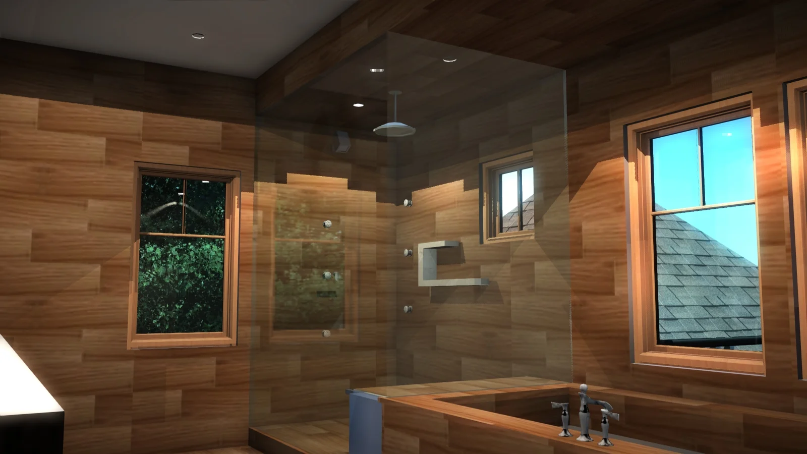 Master Bath Tile Study