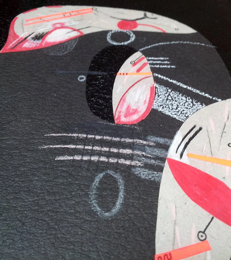 Detail Crop - Collage by Luke Ramsey - 2013