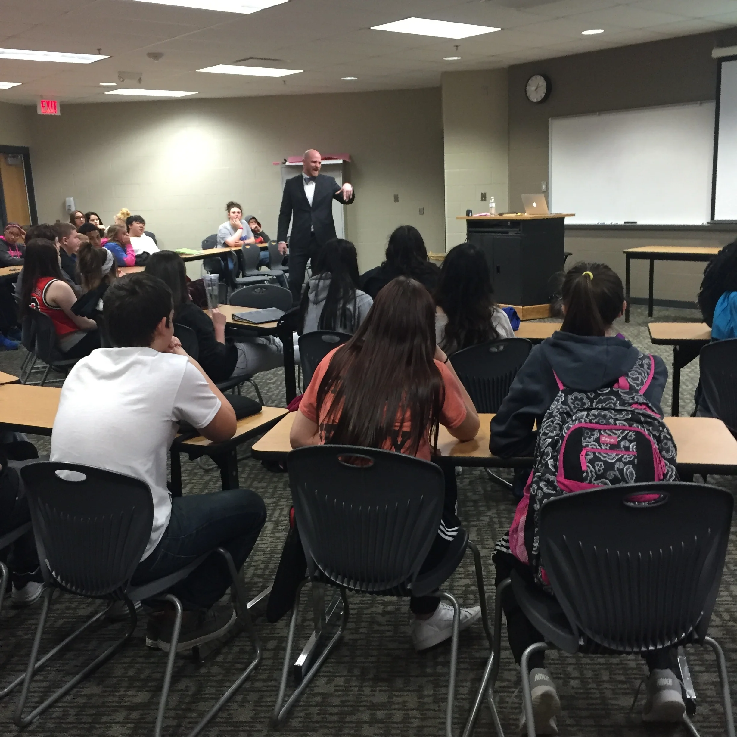 Roncalli High School: Full School Assembly and Student Leadership