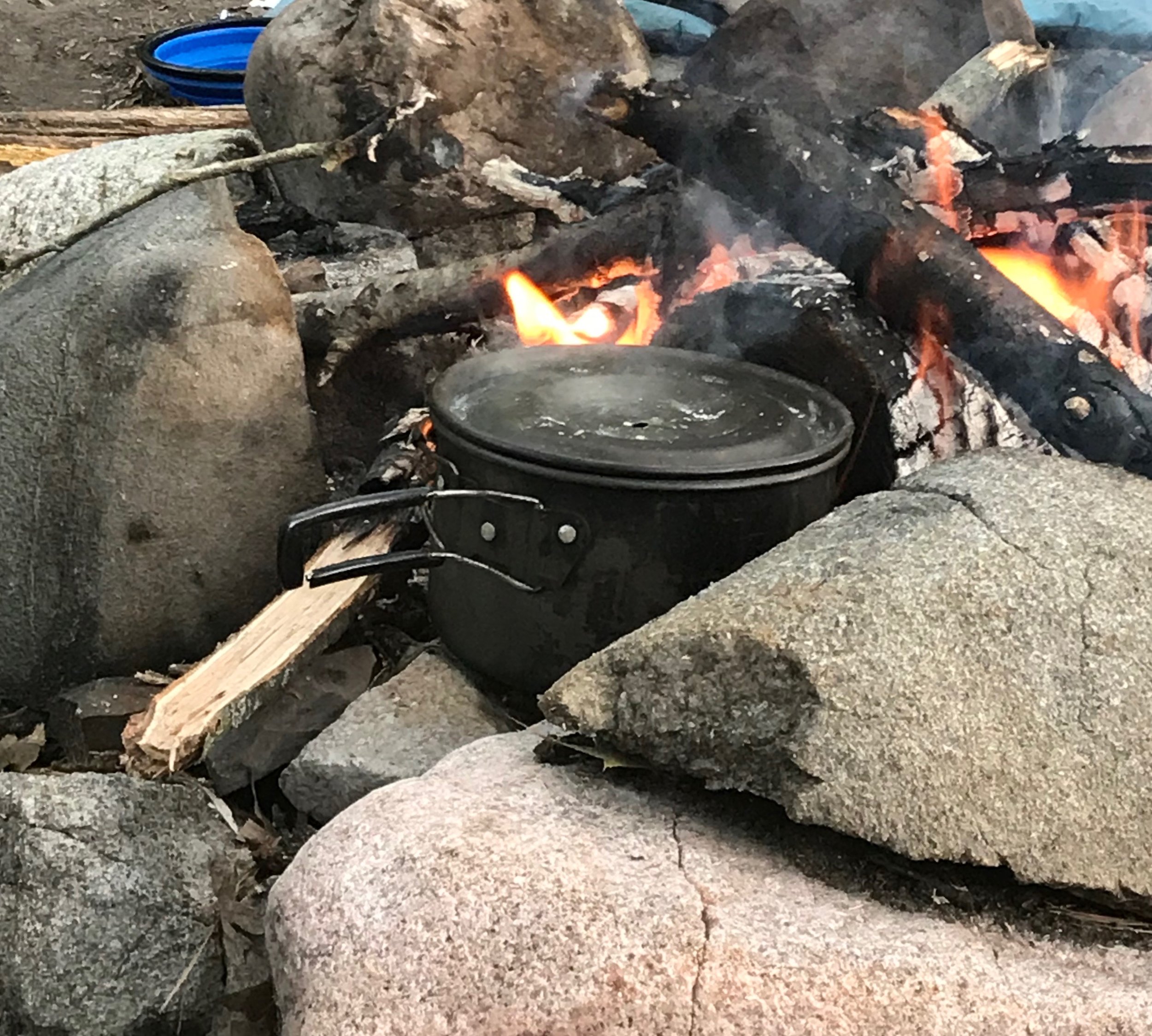 Fire, Oatmeal, Coffee, and Perfection 