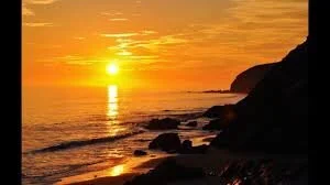 Sunsets on the Pacific 