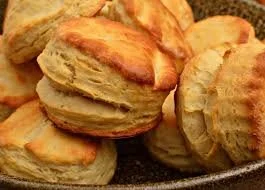 The Delicious Taste of Buttermilk Biscuits. 