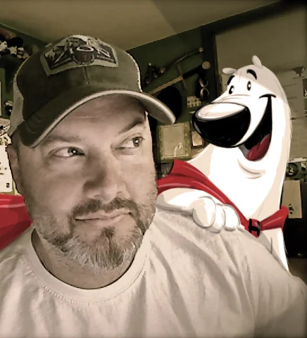 mikekunkelPRpicWITHherobear.jpg