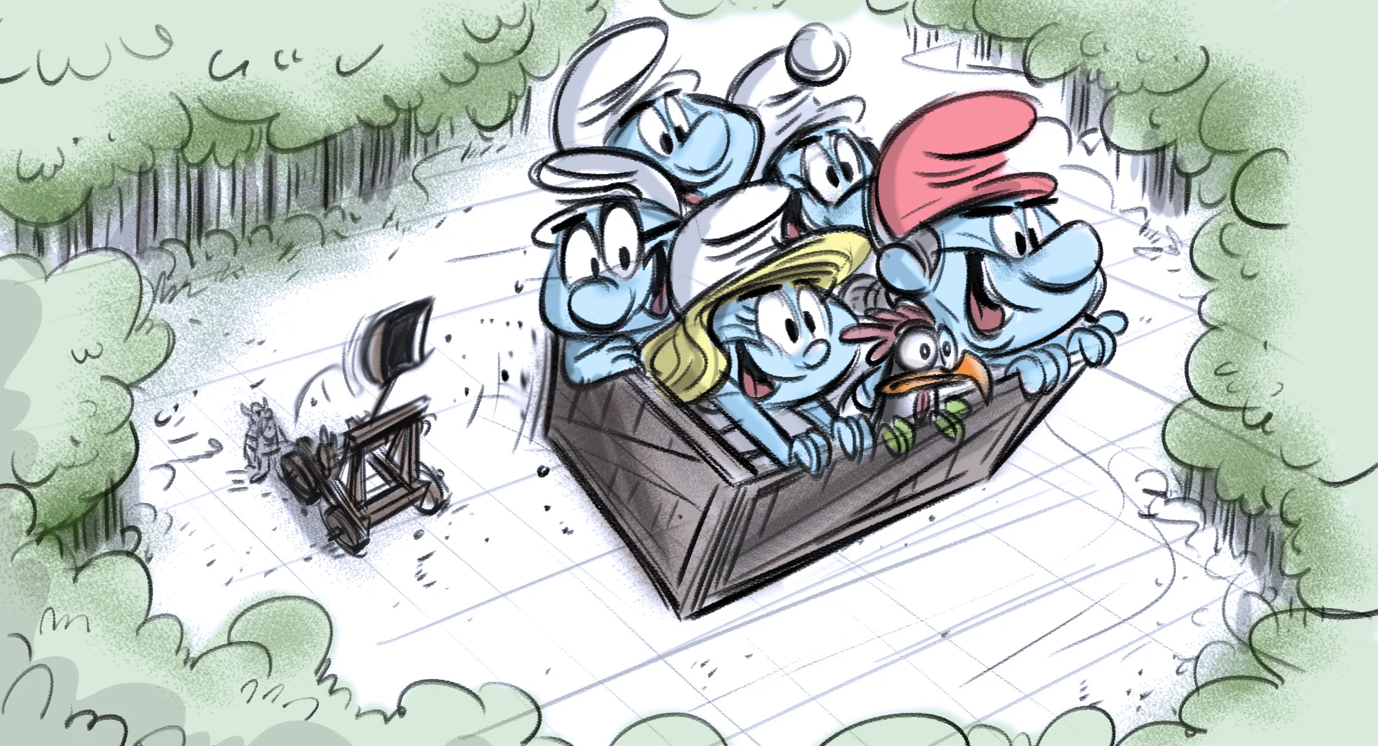 SMURFS ... Sony Feature Animation