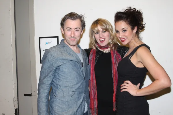 with Alan Cumming and Lauren Kennedy