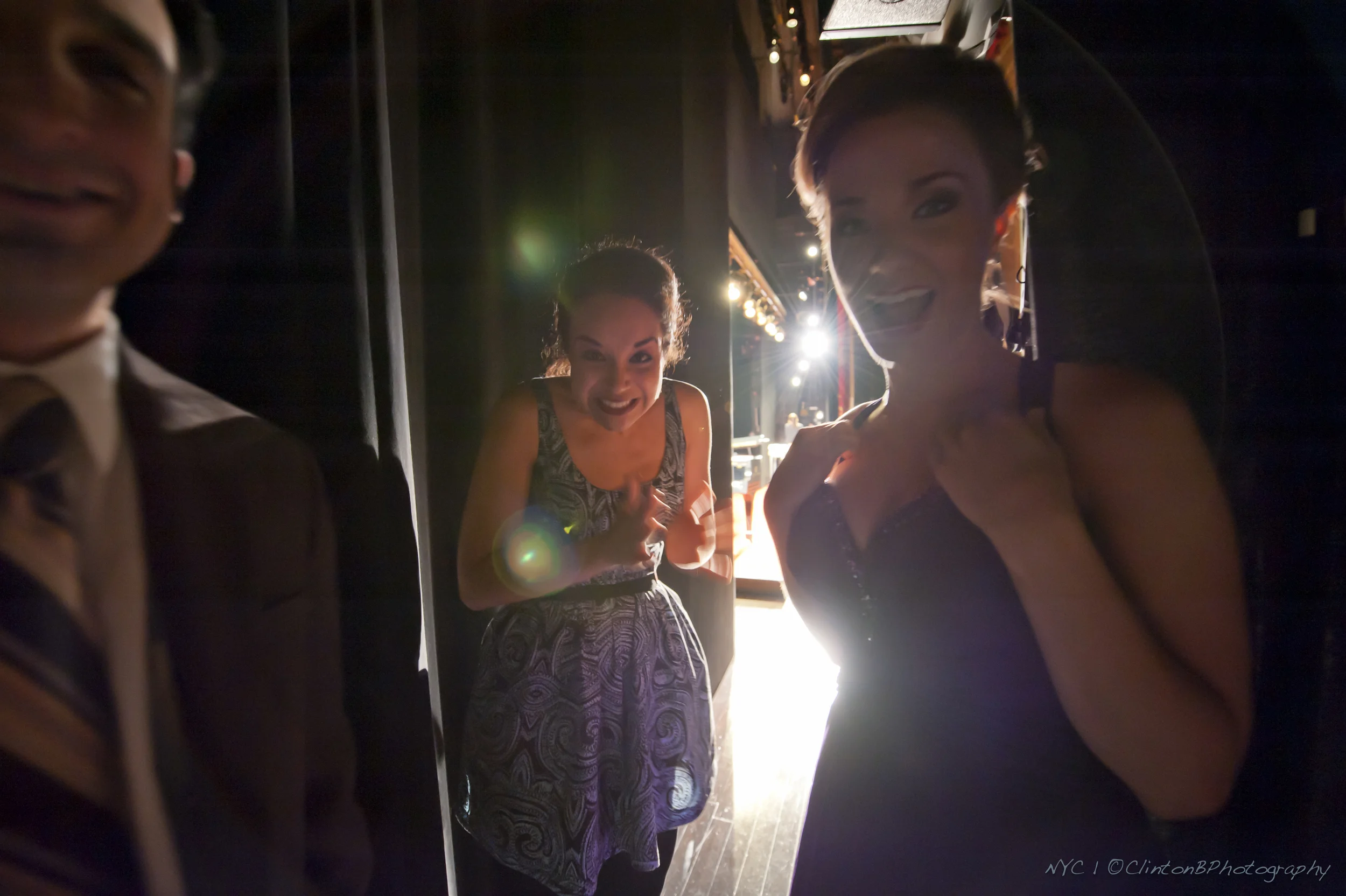 the final curtain call of Master Class on Broadway