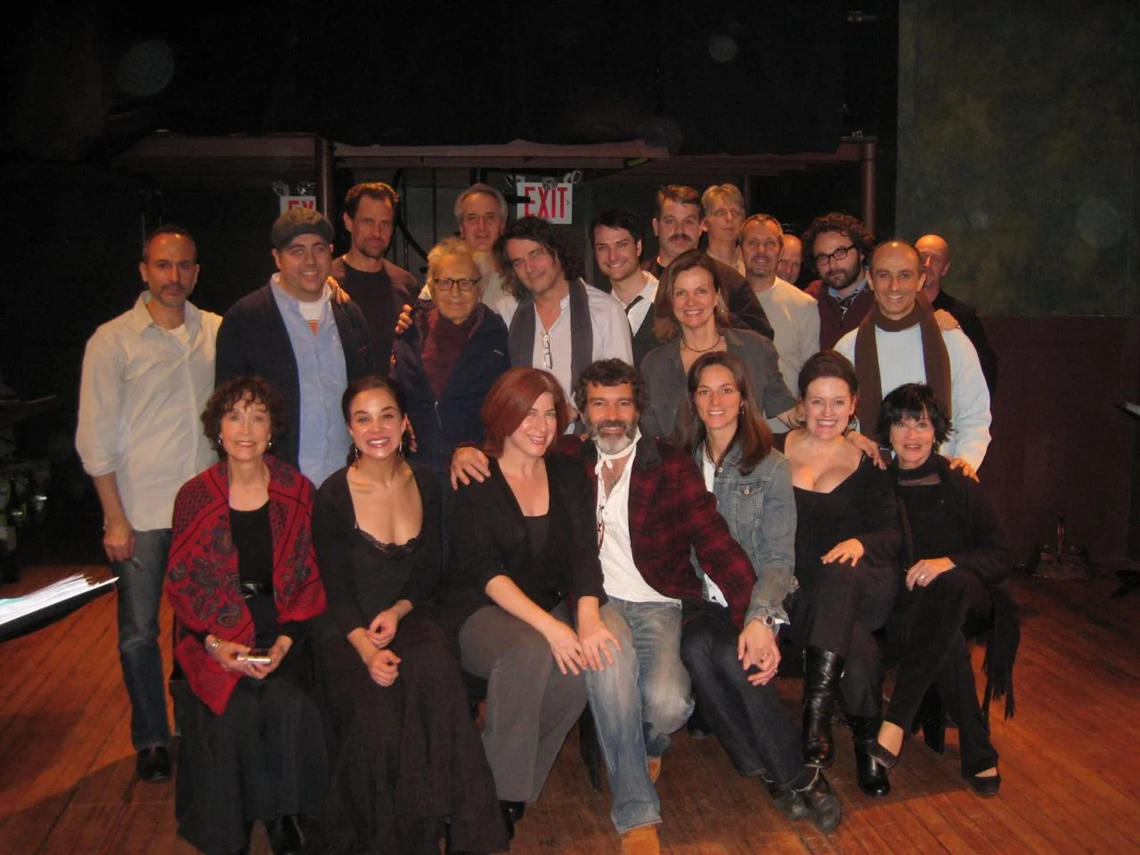 the workshop cast of Zorba