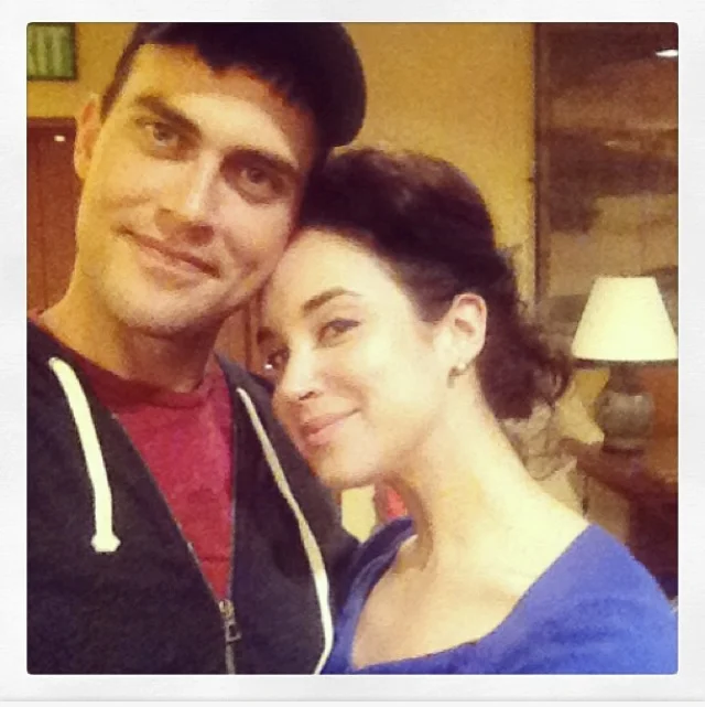 with Cheyenne Jackson