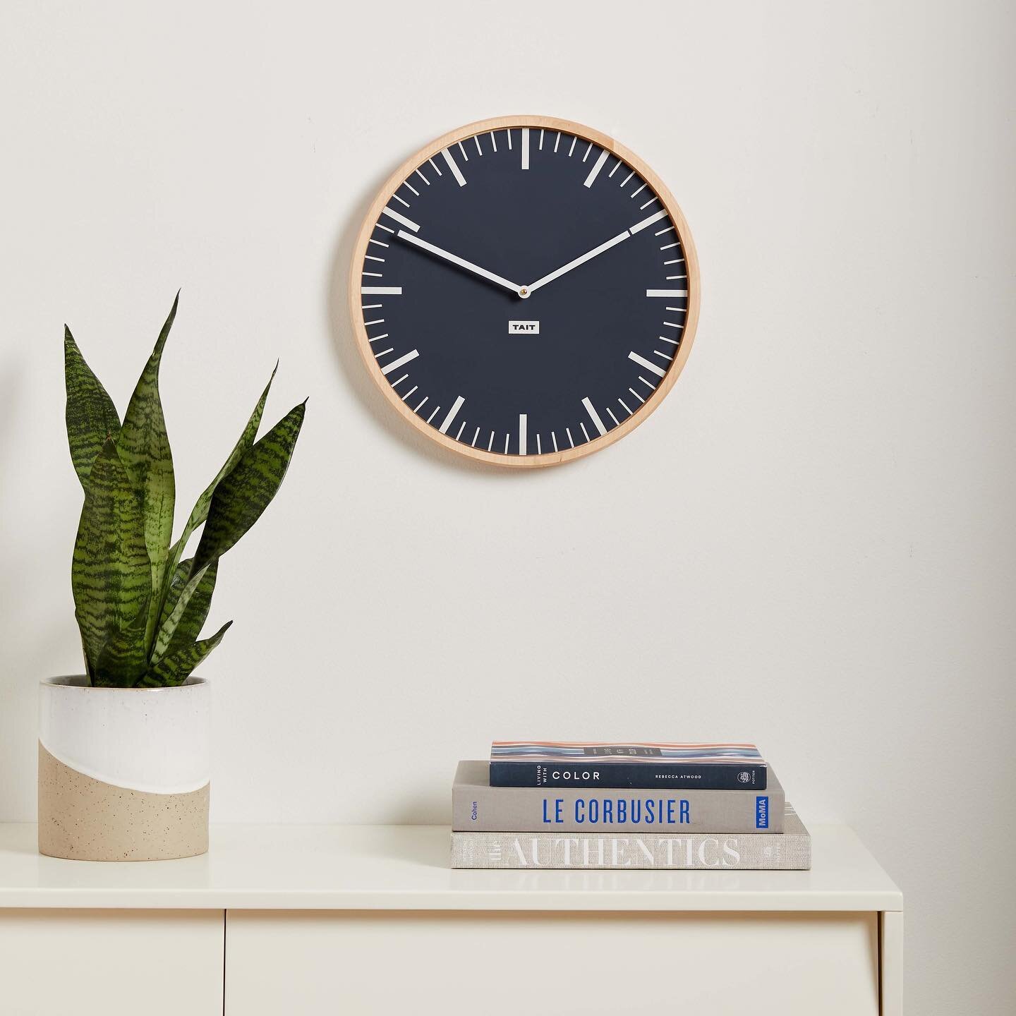 Slate Wall Clock now available through @westelm ✨